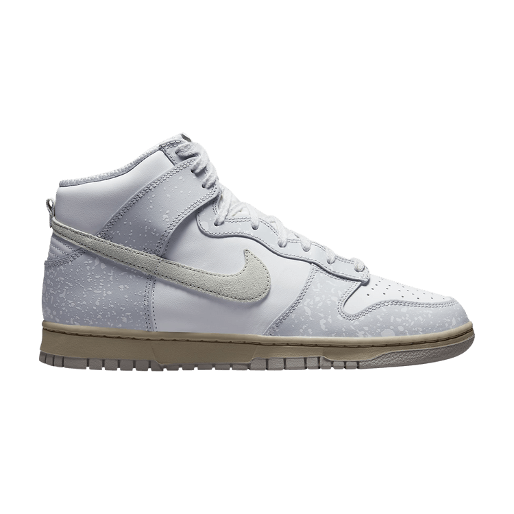 Nike Dunk High Spray Paint White Pure Platinum