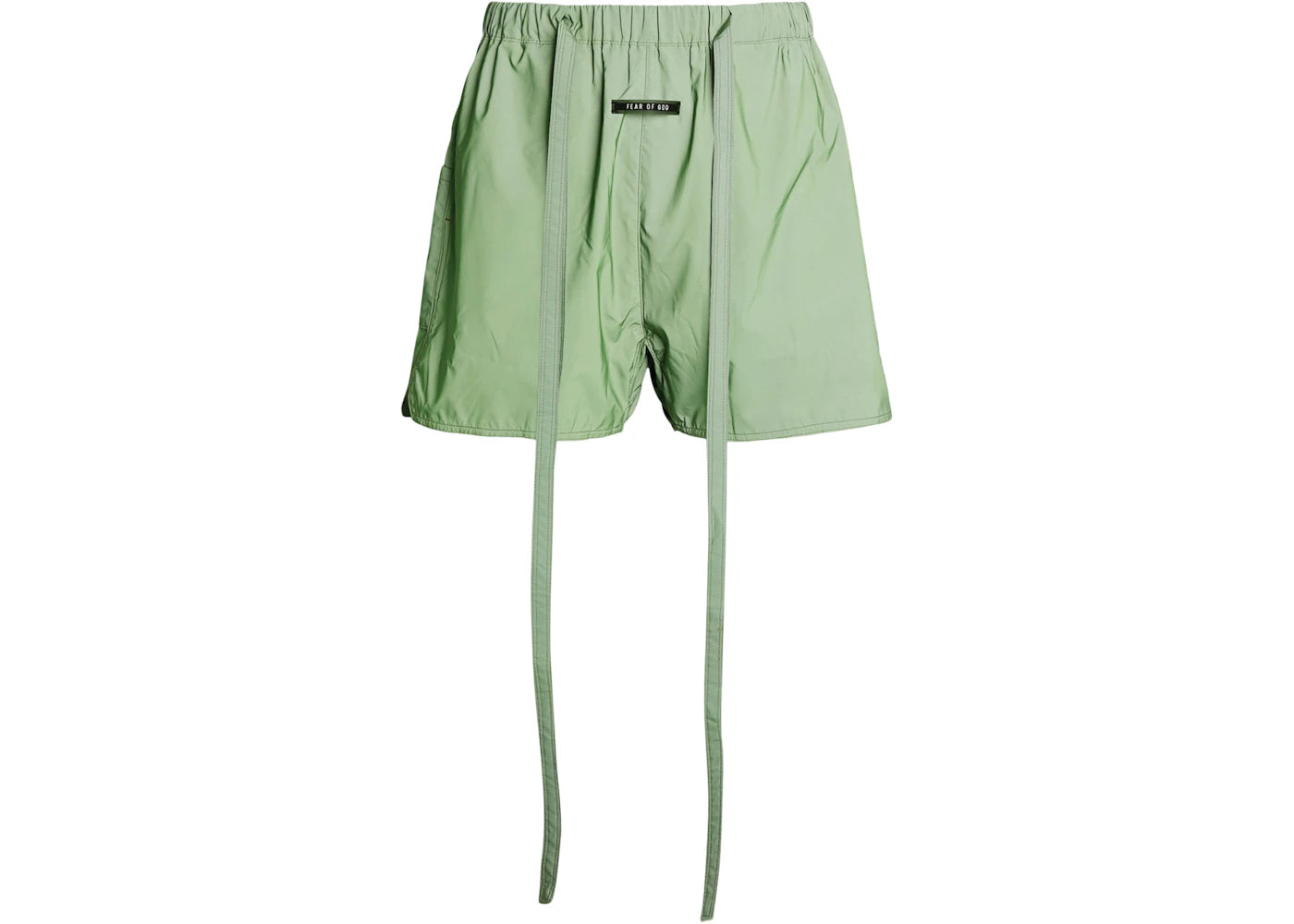 FEAR OF GOD 3M Reflective Nylon Military Training Shorts Army Iridescent