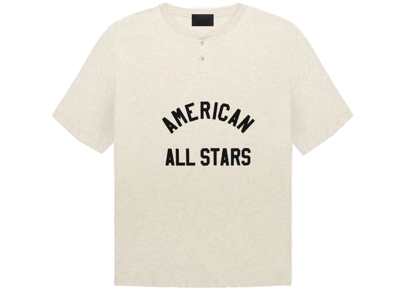 Fear of God All Star Henley Tee Cream Heather