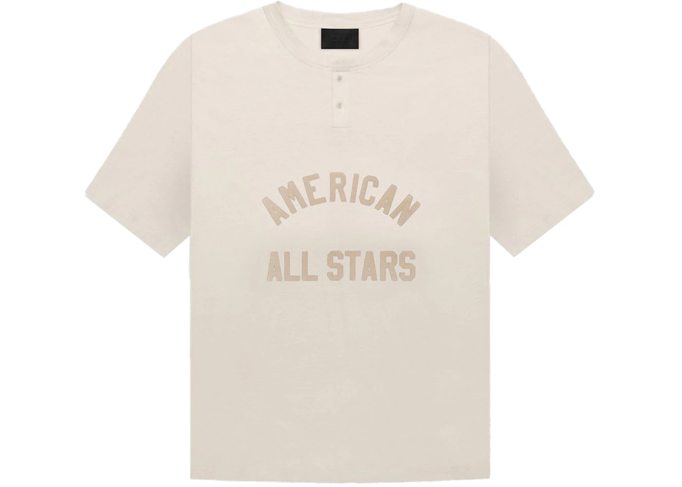 Fear of God All Star Henley Tee Vintage Concrete