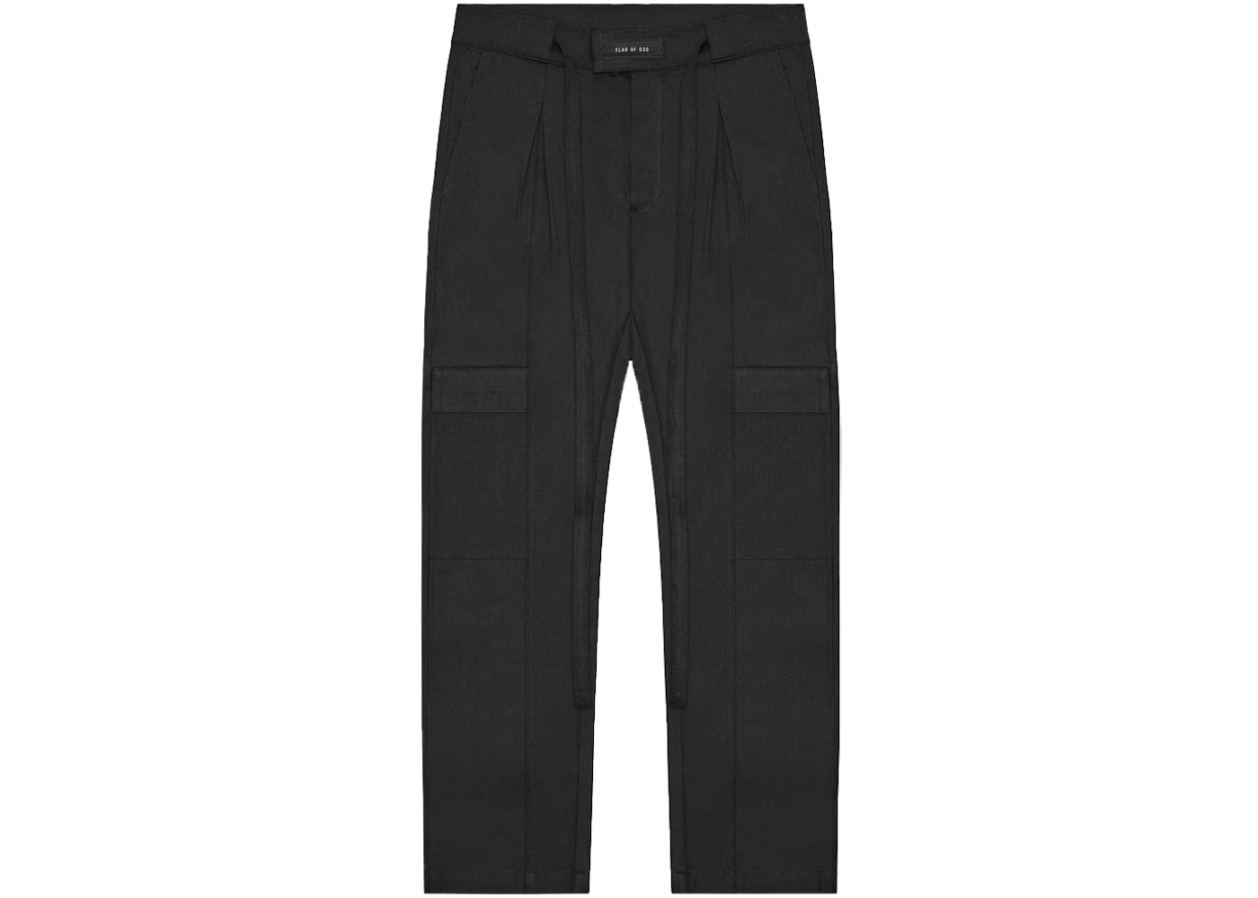 Fear of God Baggy Cargo Trouser Pants Black