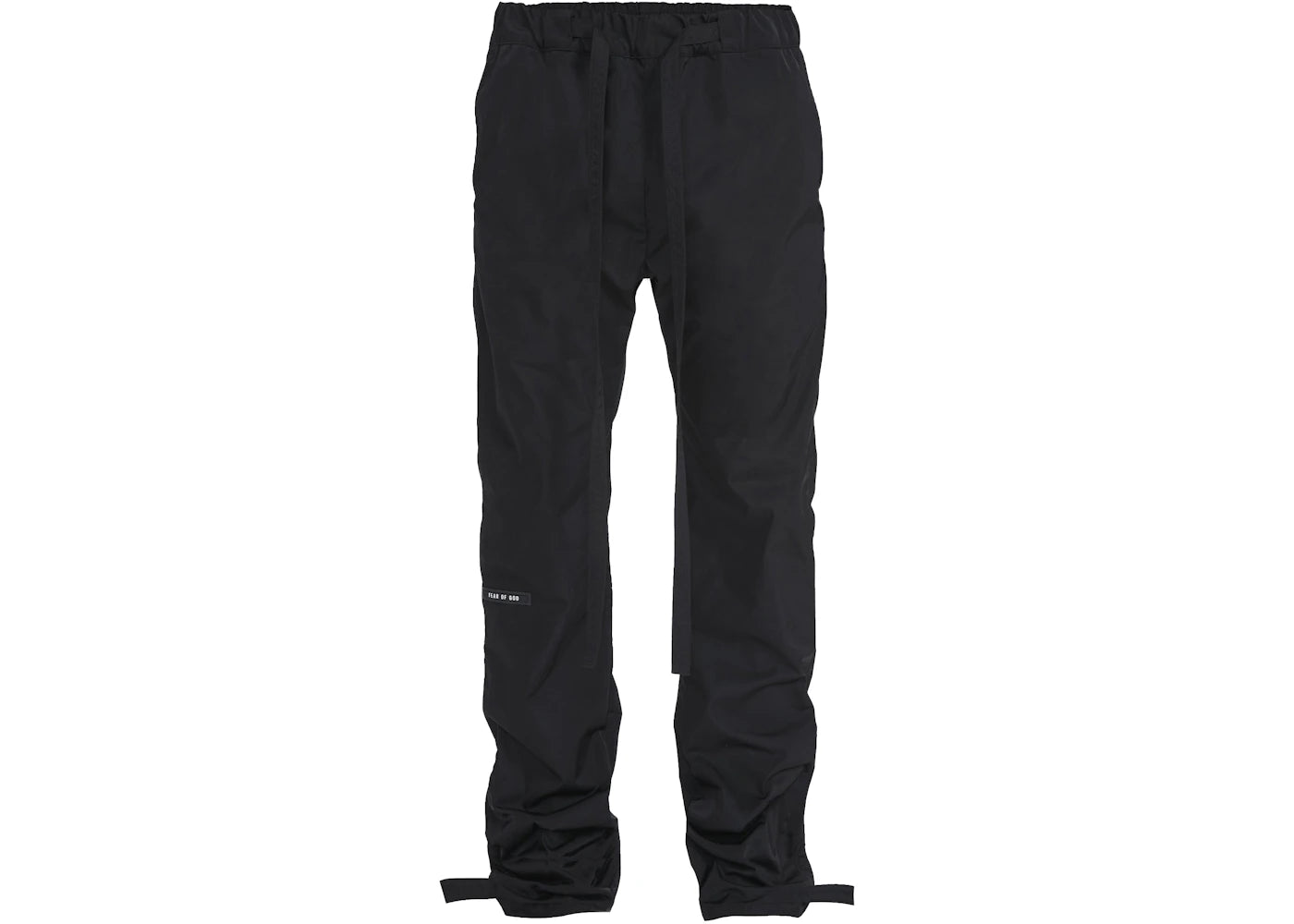 Fear of God Baggy Nylon Lounge Pants Black