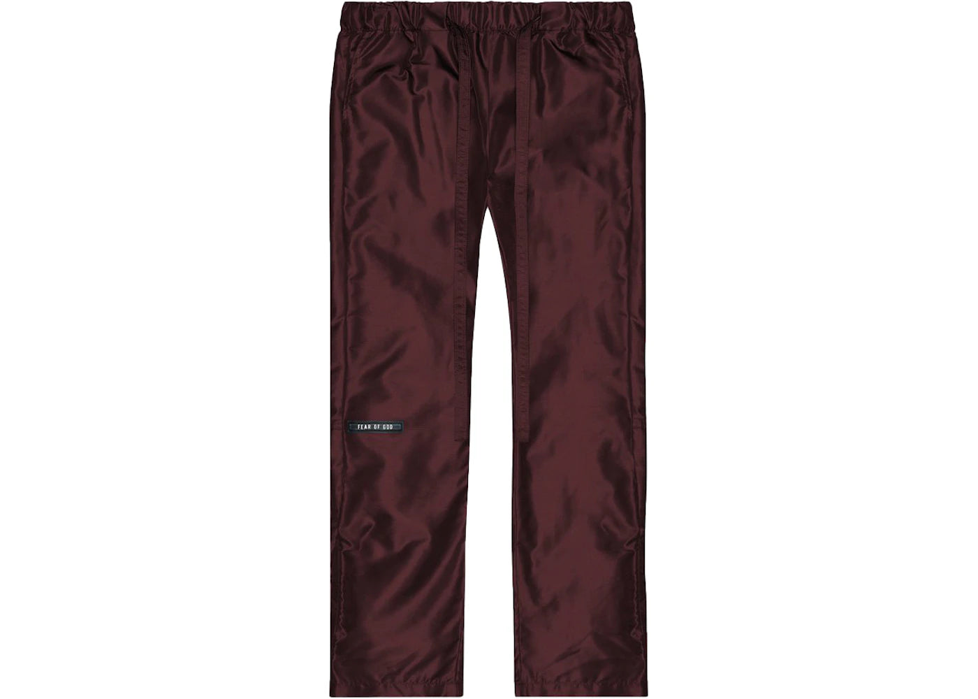 Fear of God Baggy Nylon Lounge Pants Merlot