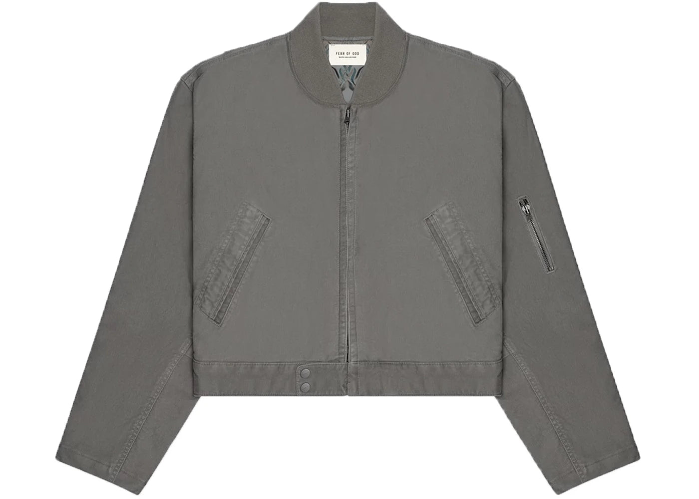 Fear of God Bomber Jacket God Grey