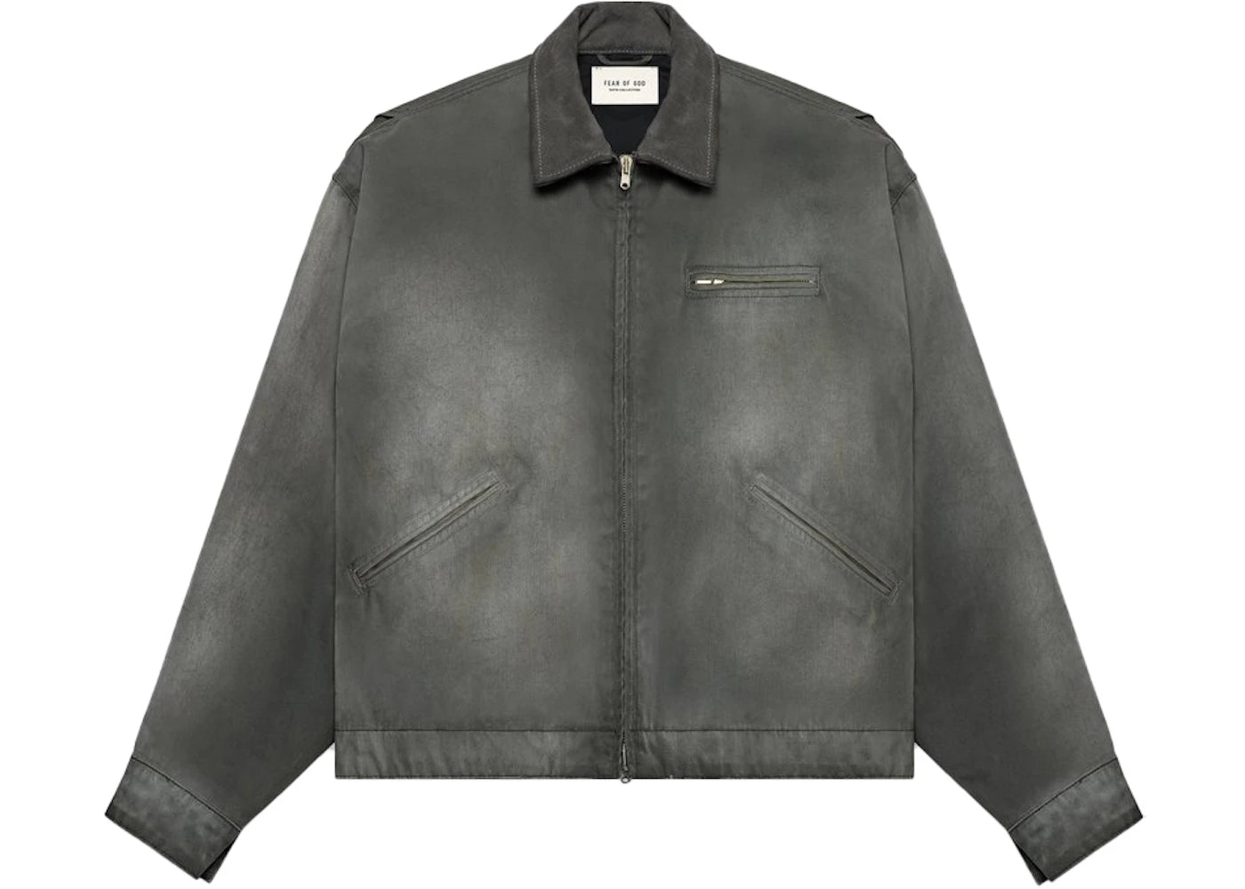 Fear of God Canvas Work Jacket Seaweed