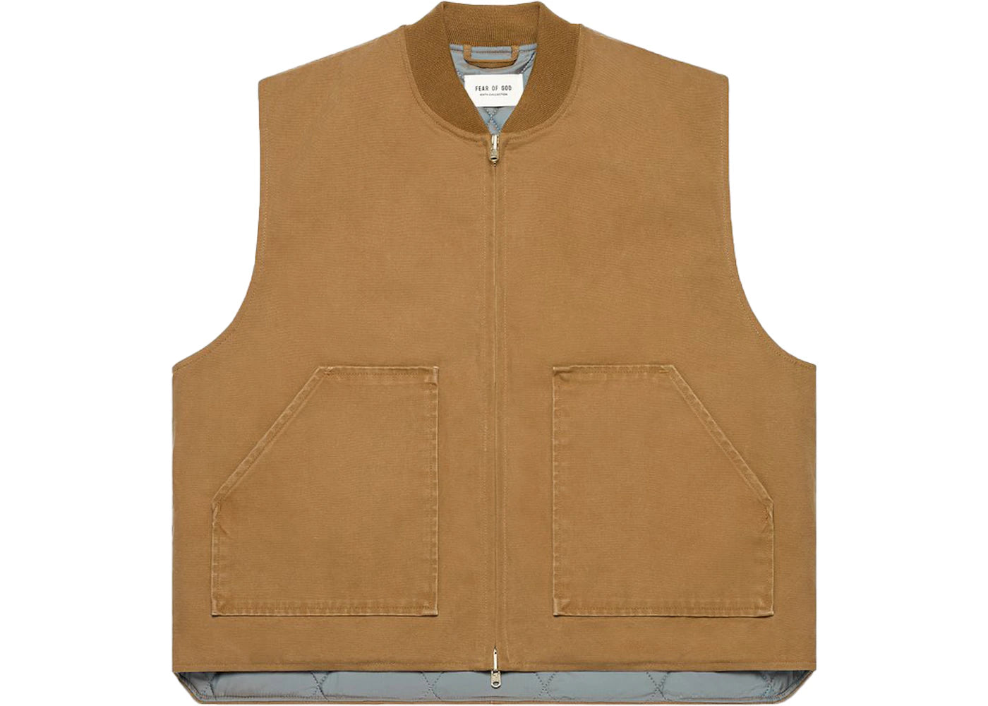 Fear of God Canvas Work Vest Rust