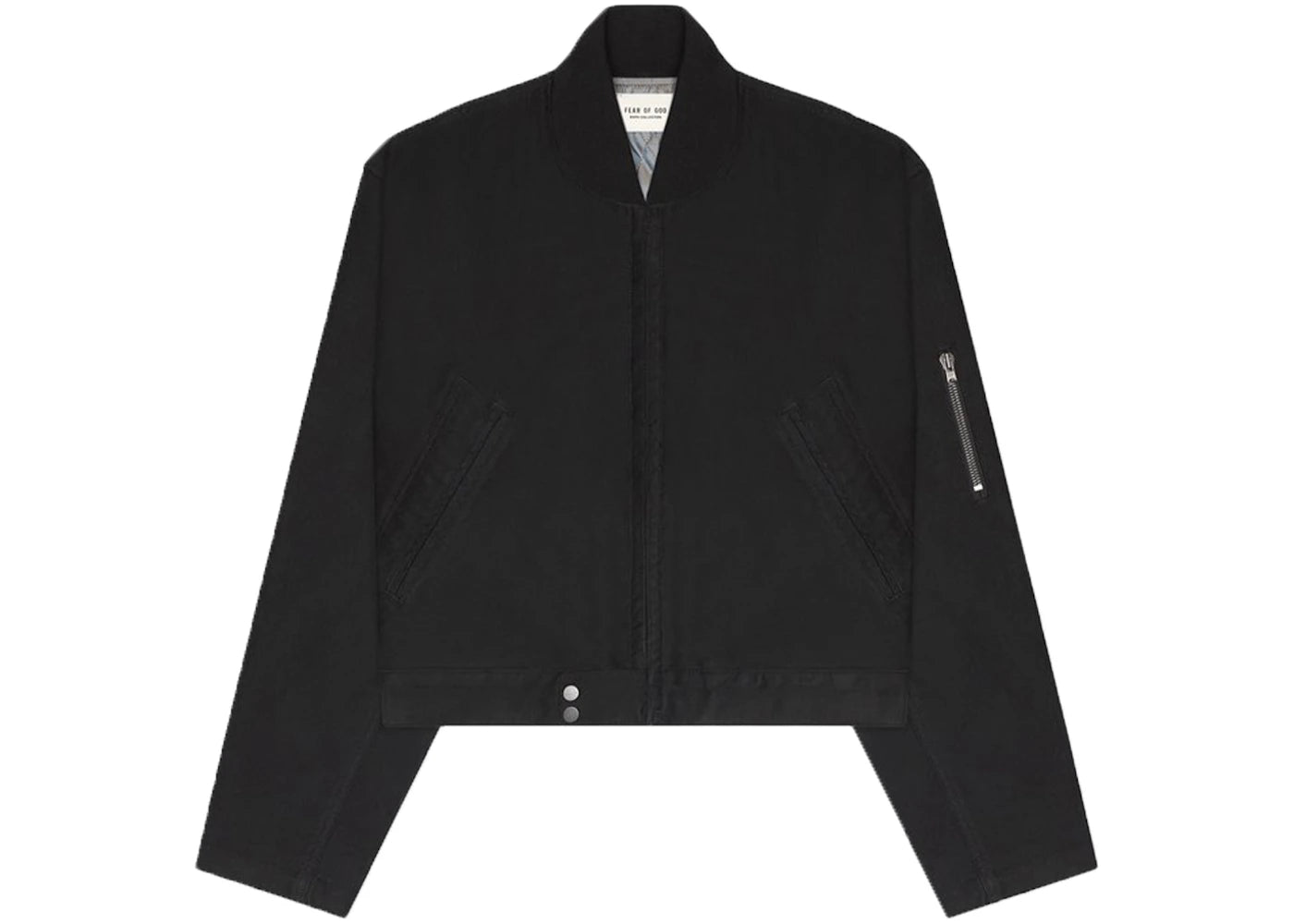 Fear of God Cotton Bomber Jacket Black