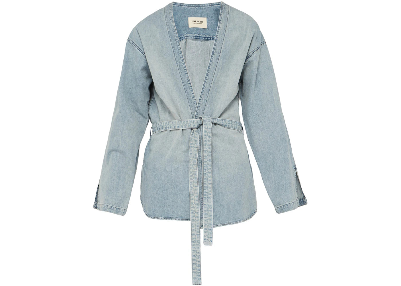 Fear of God Denim Kimono Jacket Blue