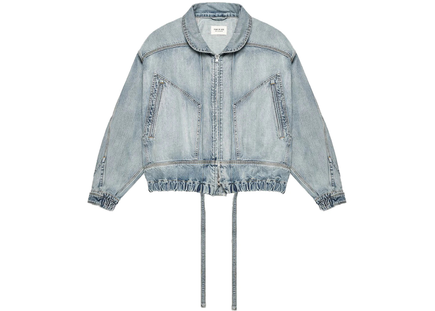 Fear of God Denim Track Jacket Vintage Indigo