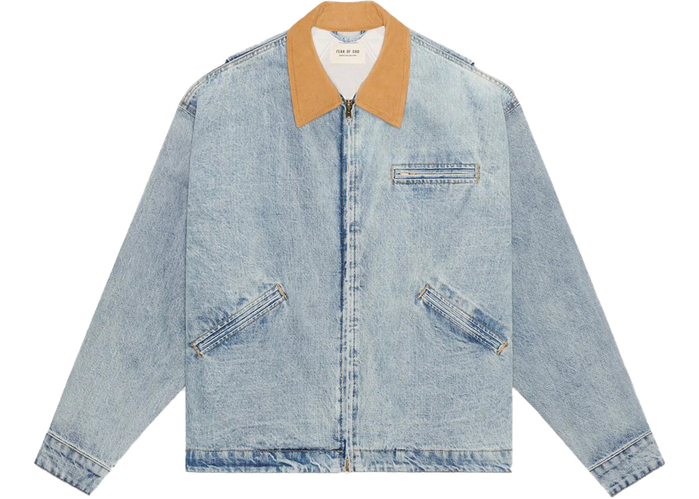 Fear of God Denim Work Jacket Vintage Indigo