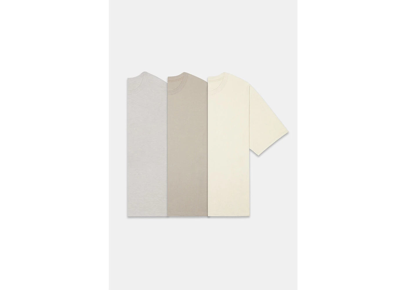 Fear of God Essentials 3-Pack T-shirts Multi/Natural