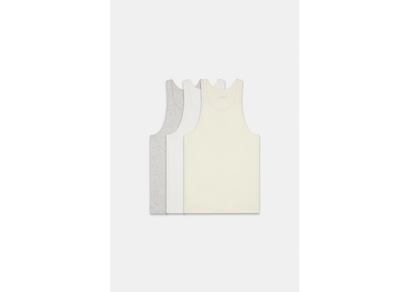 Fear of God Essentials 3-Pack Tank Tops Multi/Natural