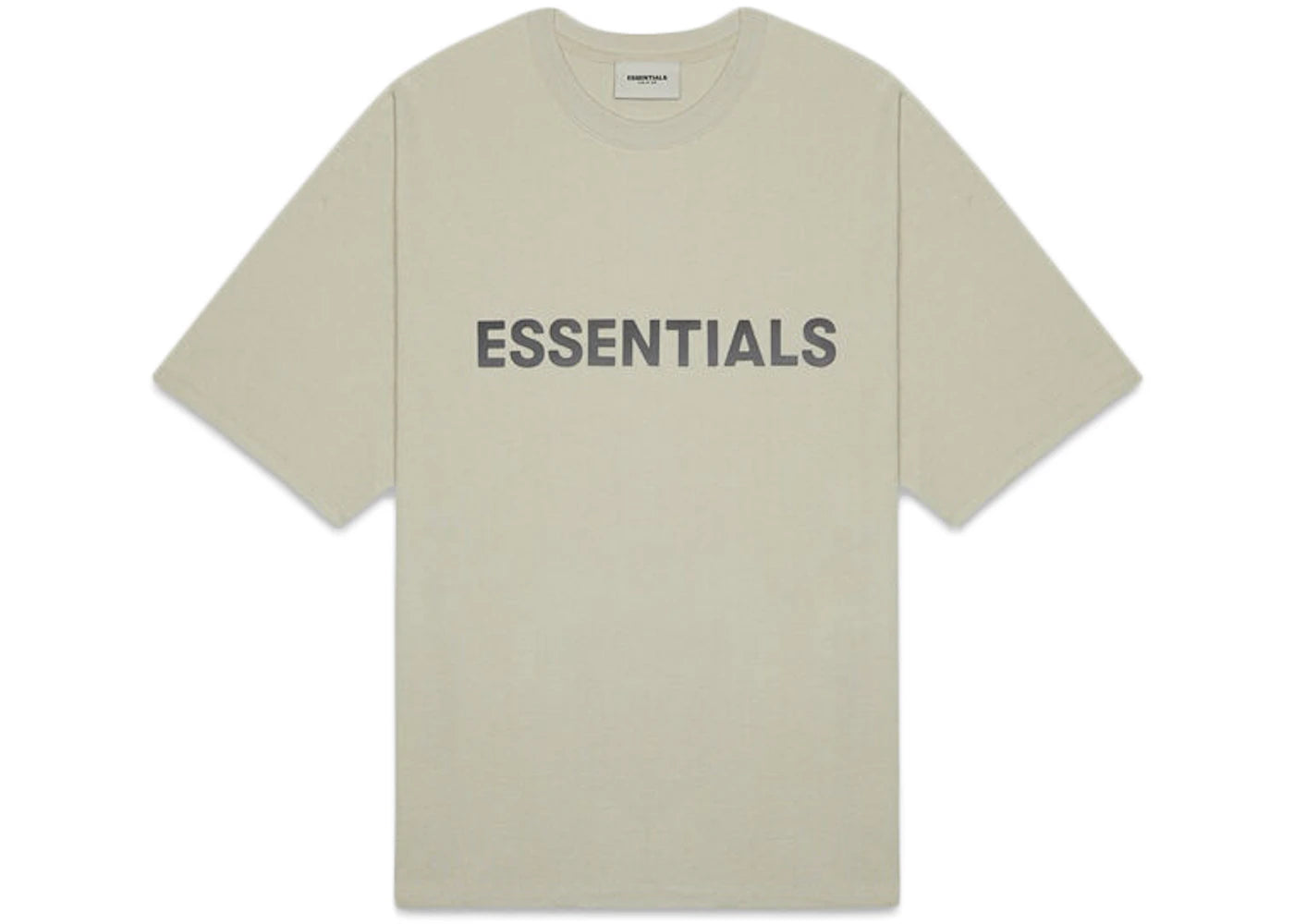 Fear of God Essentials Boxy T-Shirt Applique Logo Moss