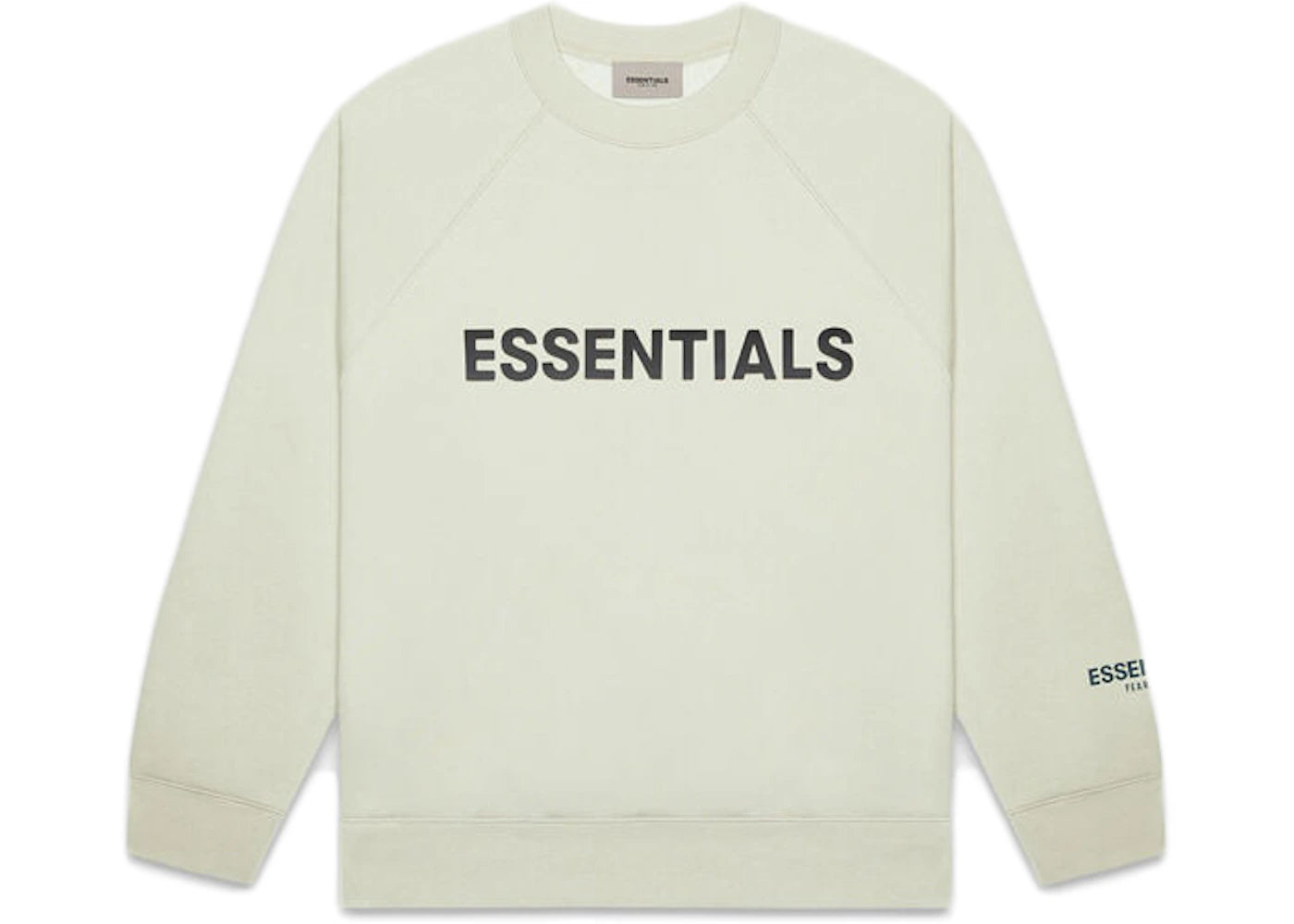 Fear of God Essentials Crewneck Applique Logo Alfalfa Sage