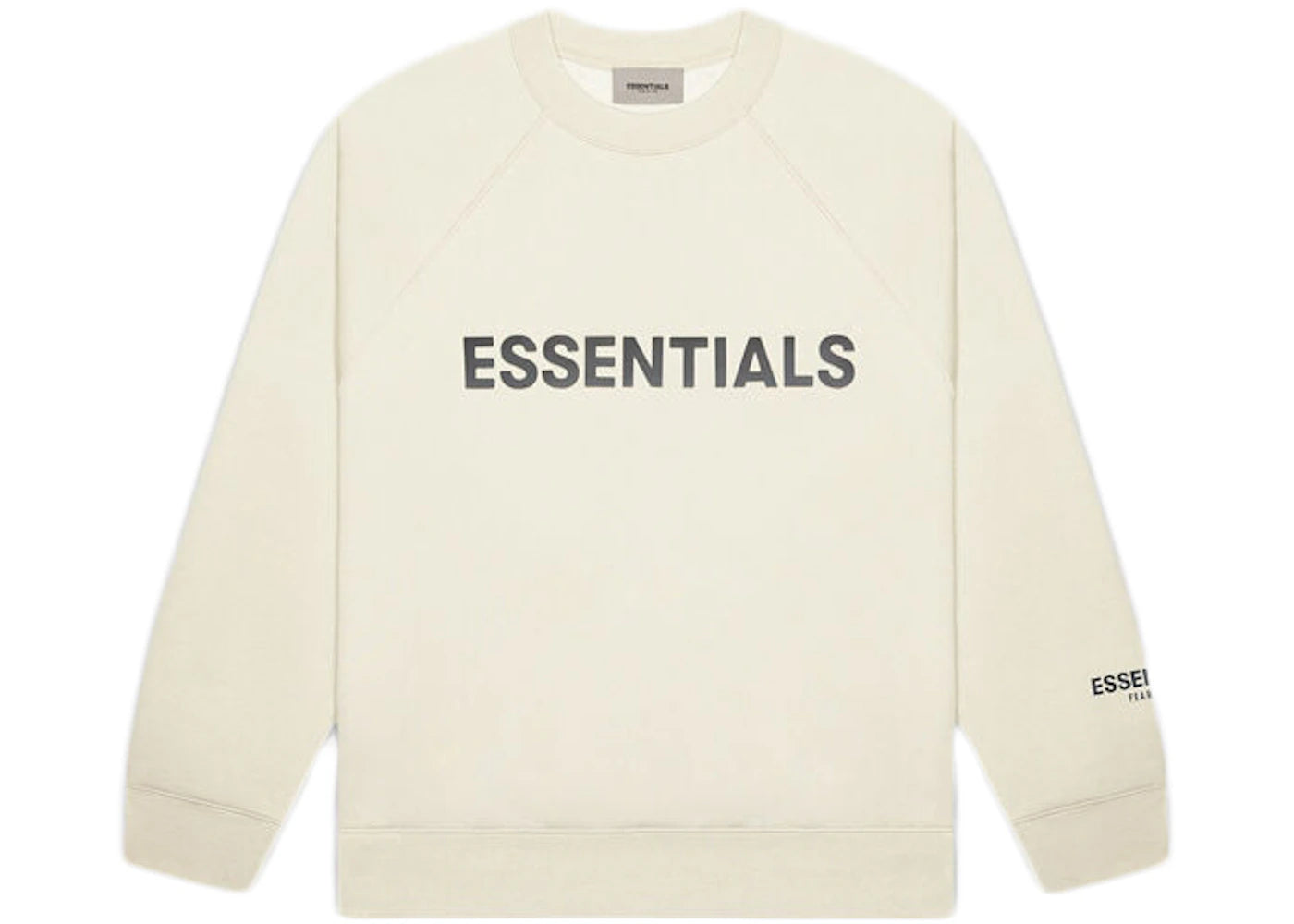 Fear of God Essentials Crewneck Applique Logo Buttercream