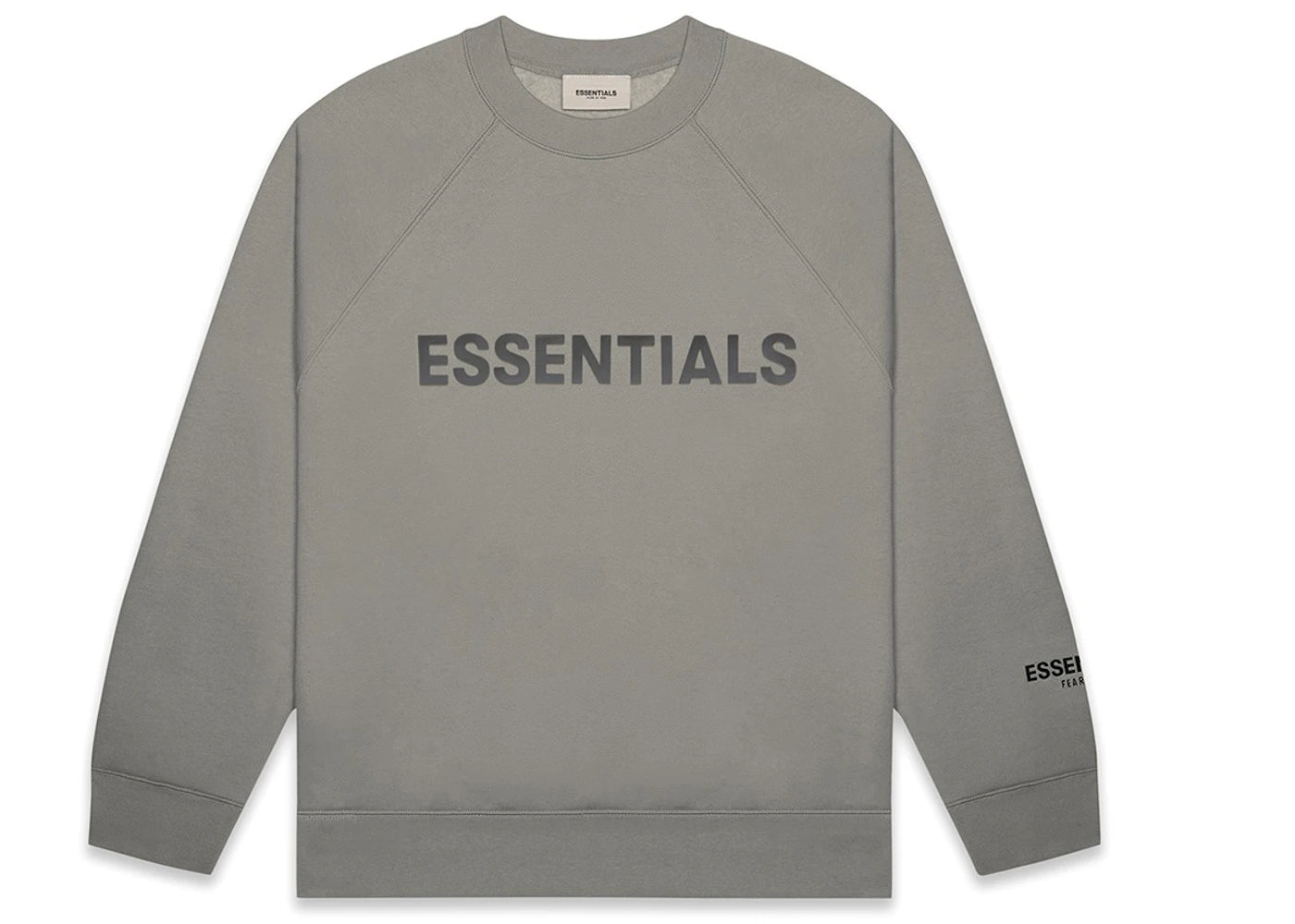 Fear of God Essentials Crewneck Applique Logo Cement