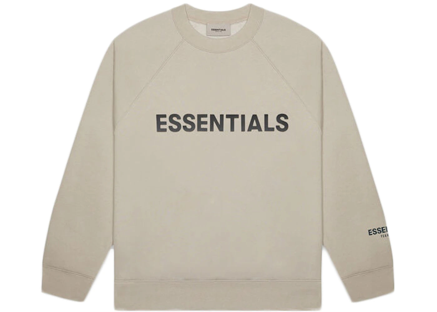 Fear of God Essentials 3D Silicon Applique Crewneck String