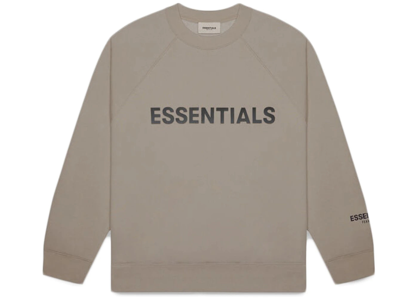 Fear of God Essentials Crewneck Applique Logo Taupe