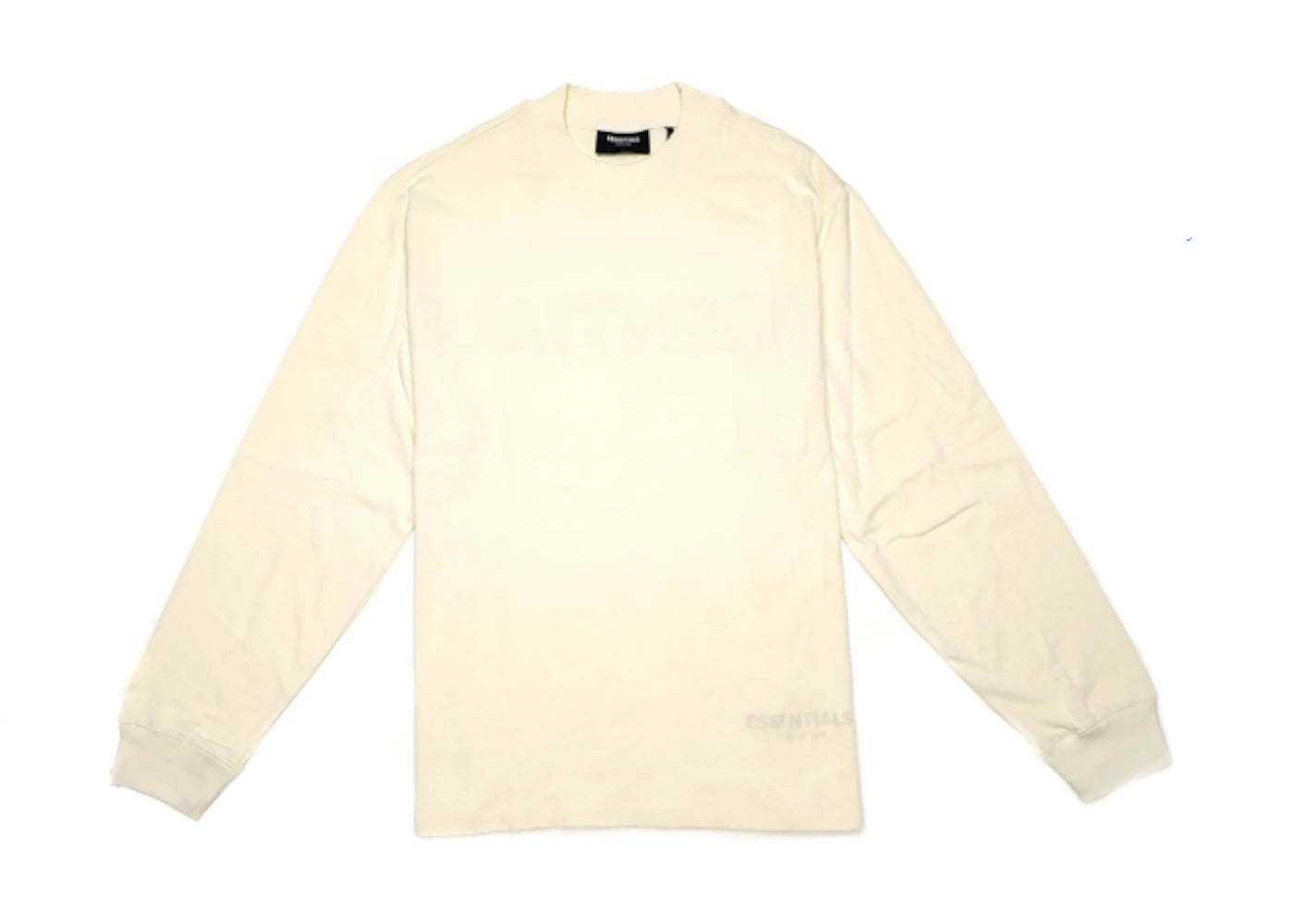 Fear of God Essentials 3M Logo Boxy Long Sleeve T-shirt Butter Cream