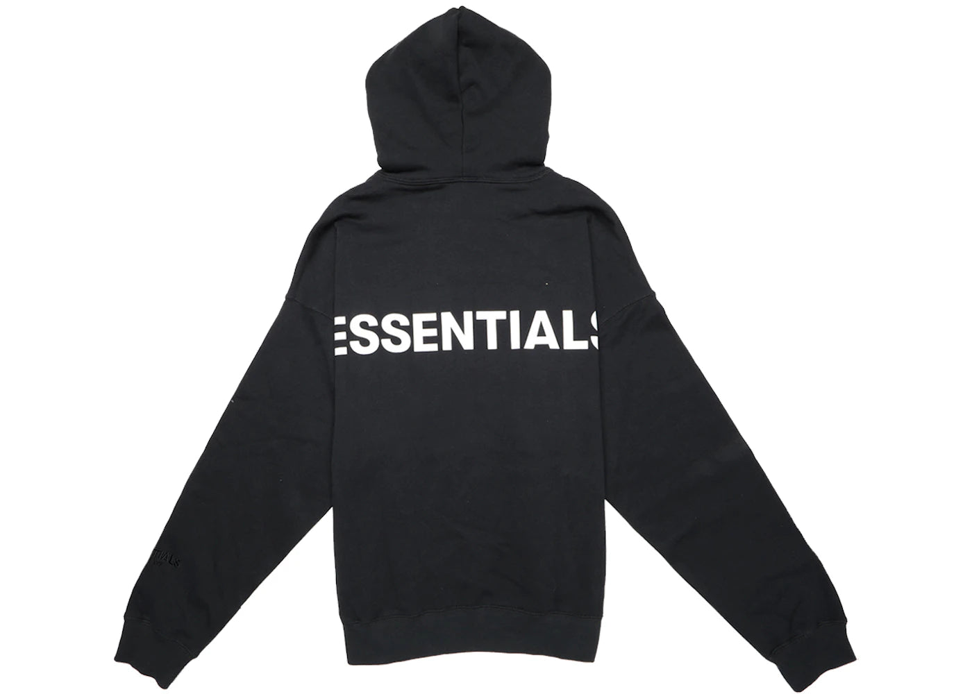 Fear of God Essentials 3M Logo Pullover Hoodie Black/White