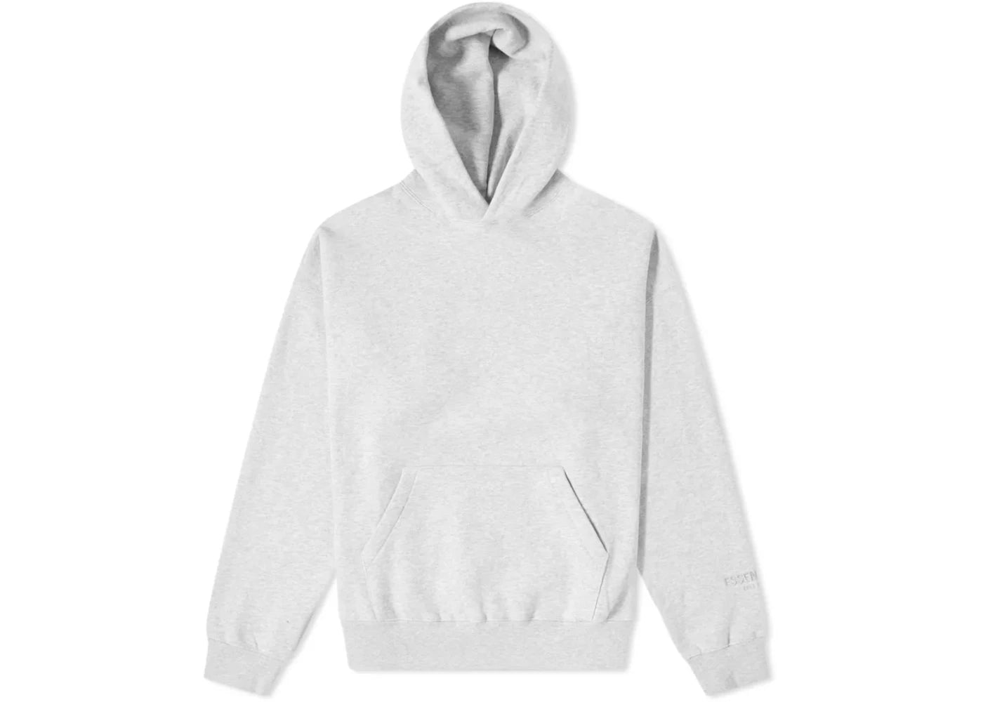 Fear of God Essentials 3M Logo Pullover Hoodie Light Heather Grey/Black