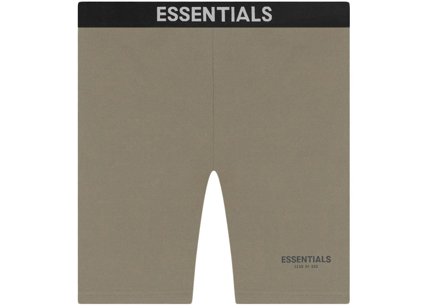 Fear of God Essentials Athletic Biker Shorts Taupe