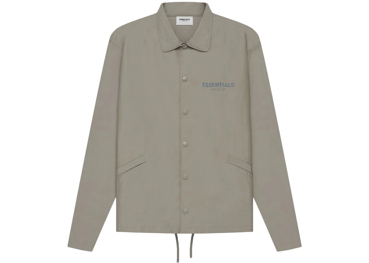 Fear of God Essentials Coaches Jacket Taupe