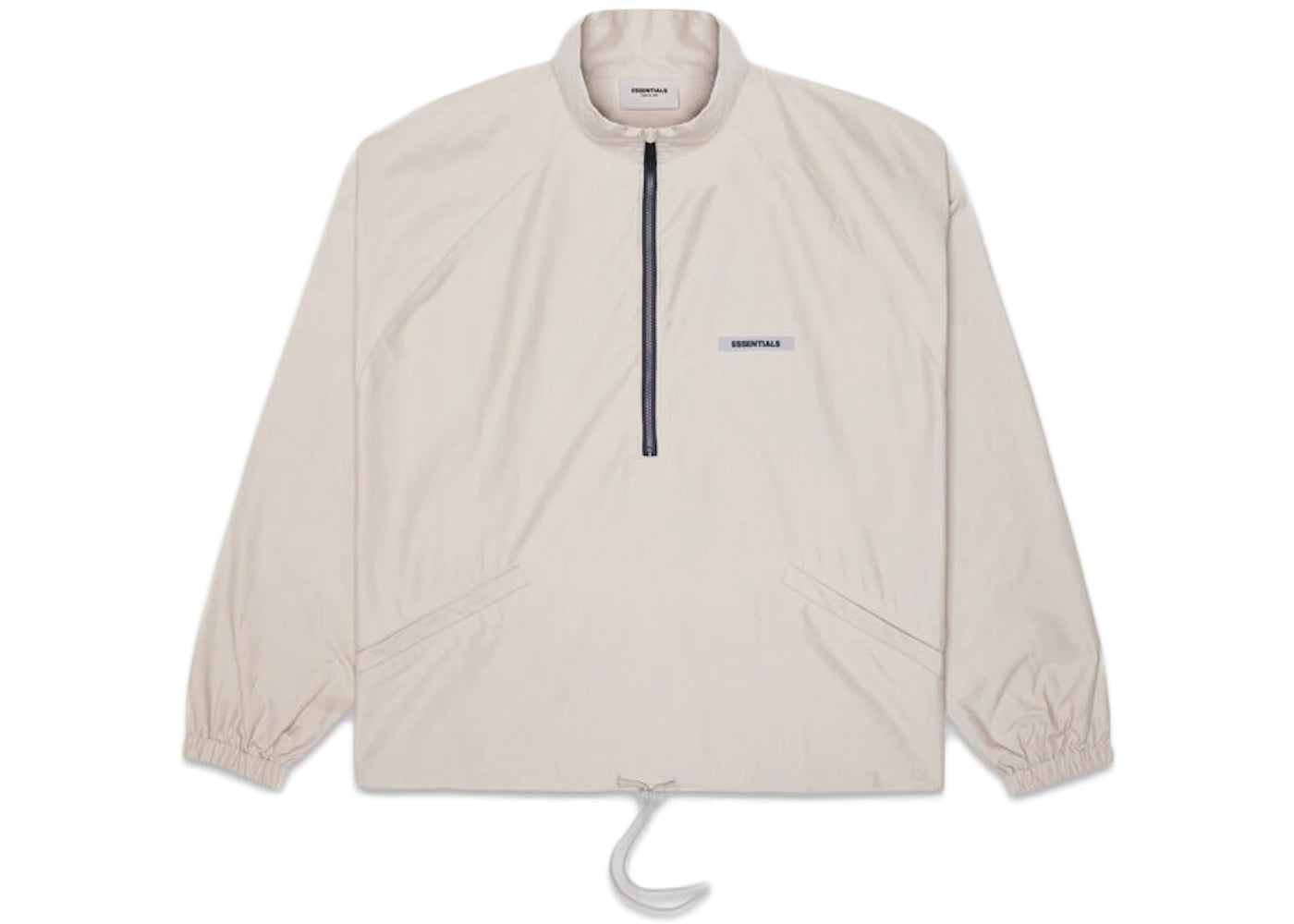 Fear of God Essentials Half Zip Track Jacket Moss