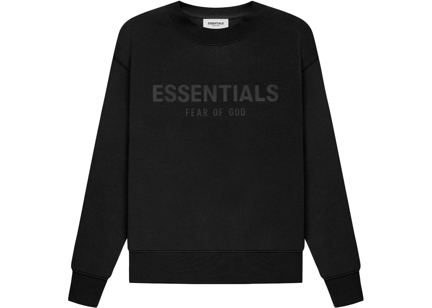 Fear of God Essentials Kids Pull-Over Crewneck Black/Stretch Limo