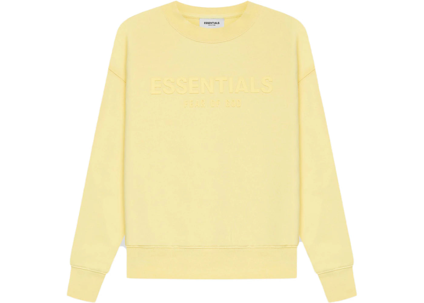 Fear of God Essentials Kids Pull-Over Crewneck Yellow/Lemonade