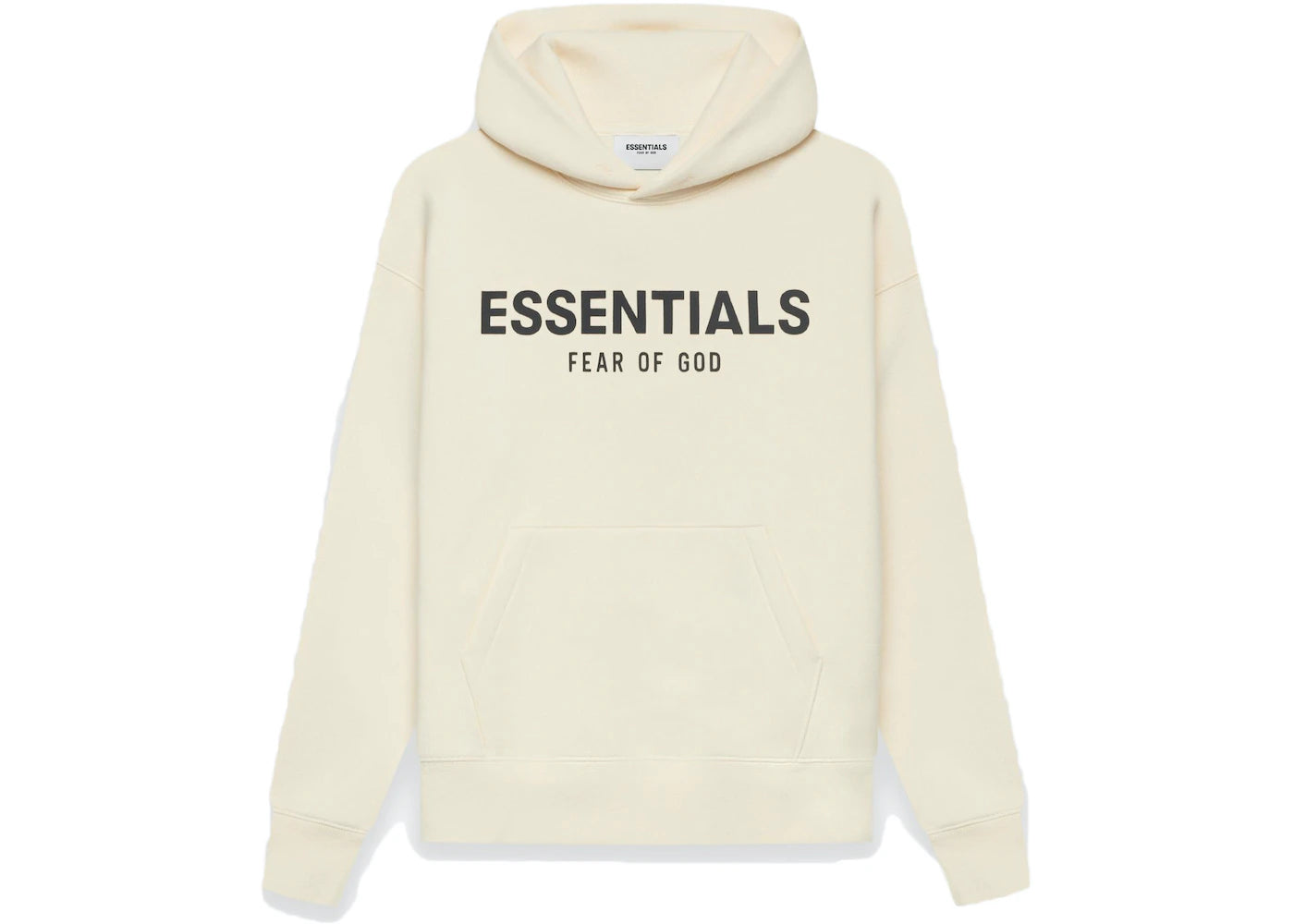 Fear of God Essentials Kids Pull-Over Hoodie Cream/Buttercream