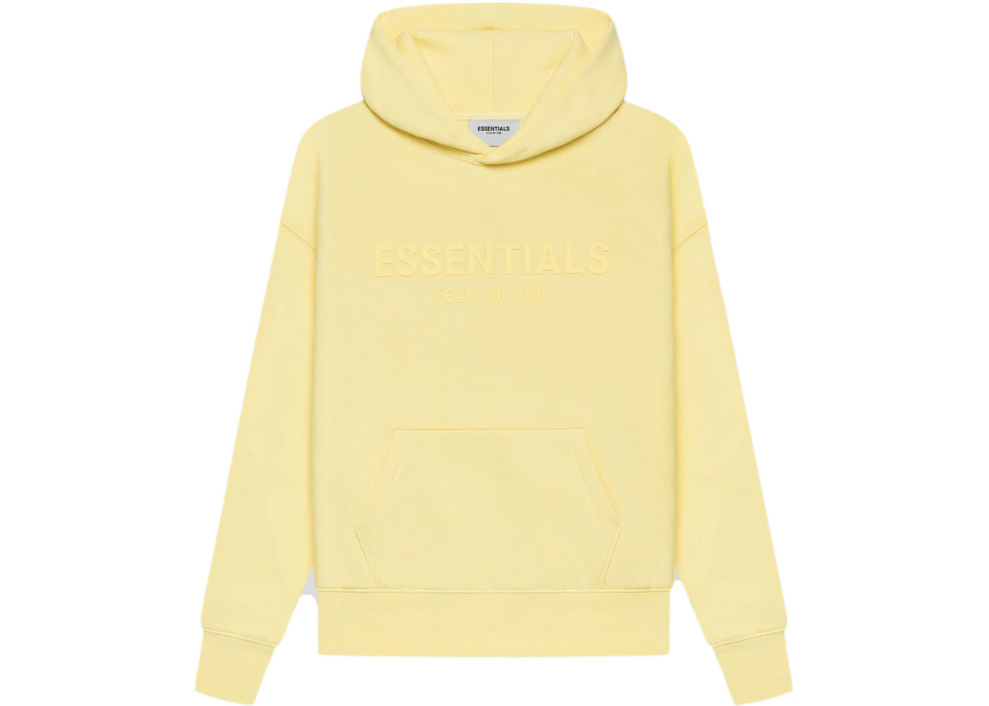 Fear of God Essentials Kids Pull-Over Hoodie Yellow/Lemonade