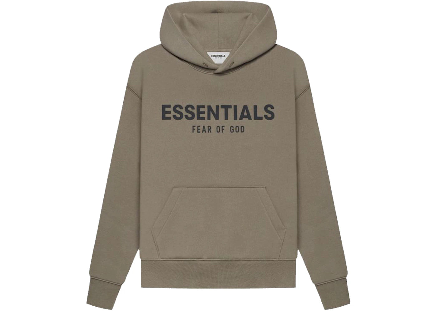 Fear of God Essentials Kids Pullover Hoodie Taupe