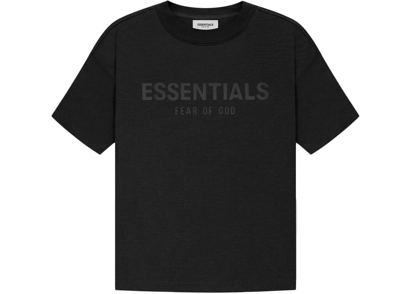 Fear of God Essentials Kids T-shirt Black/Stretch Limo