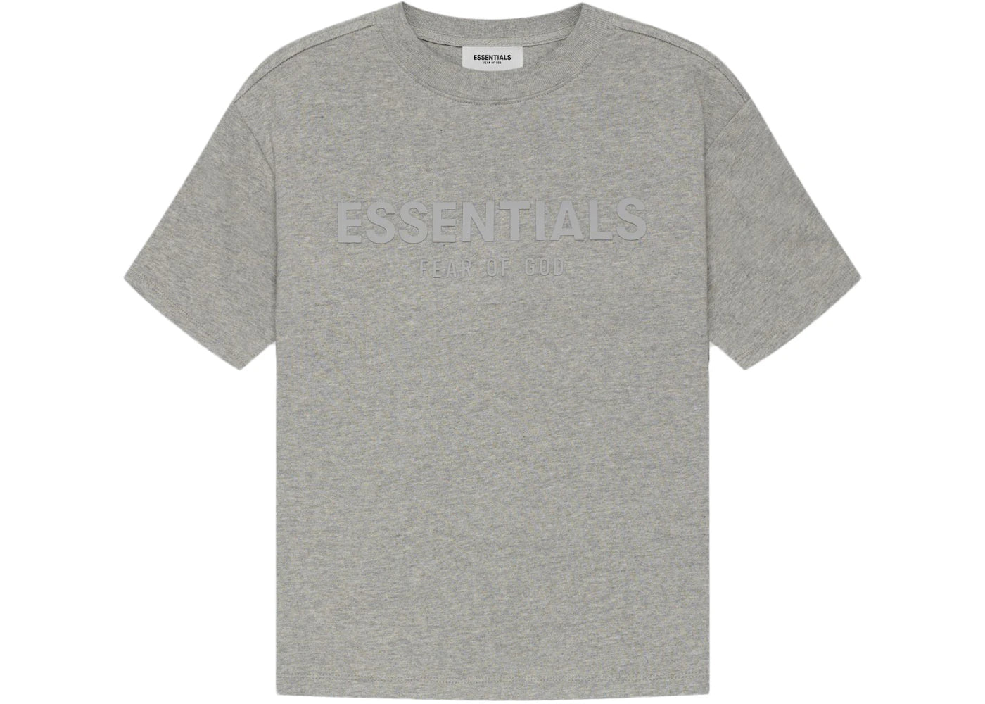 Fear of God Essentials Kids T-shirt Heather Oatmeal/Dark Heather Oatmeal