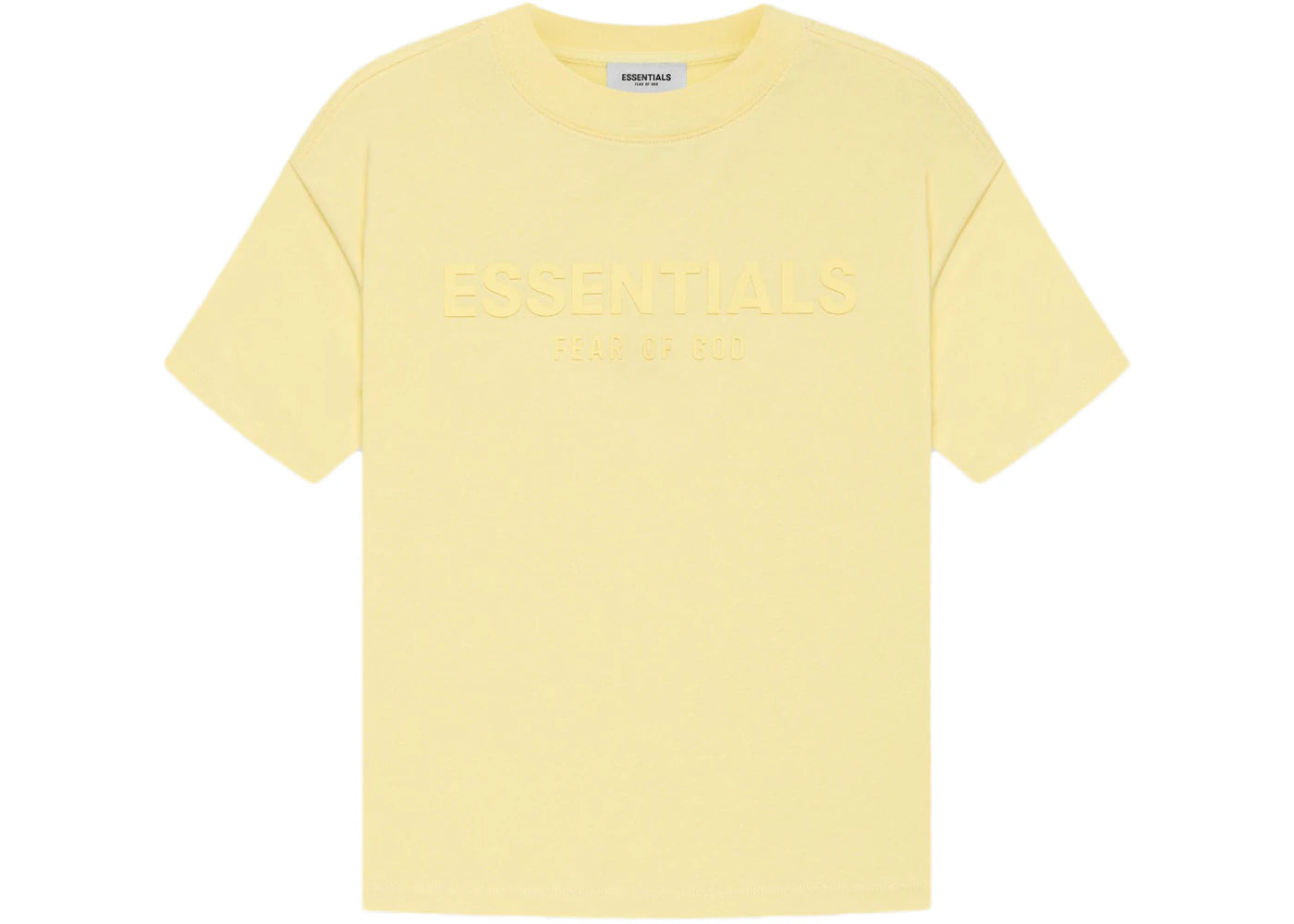 Fear of God Essentials Kids T-shirt Yellow/Lemonade