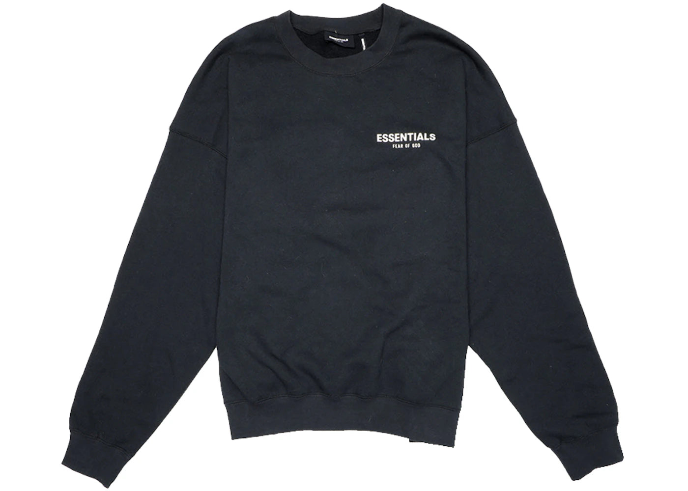 Fear of God Essentials Photo Crewneck Sweatshirt Black