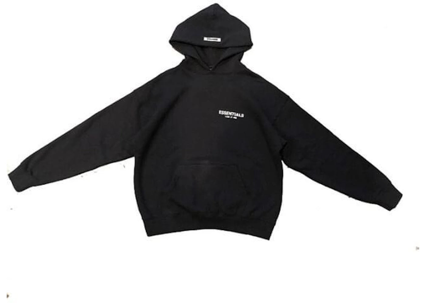 Fear of God Essentials Photo Pullover Hoodie (FW19) Black