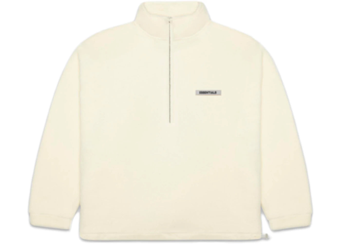 Fear of God Essentials Polar Fleece Half-Zip Sweater Buttercream