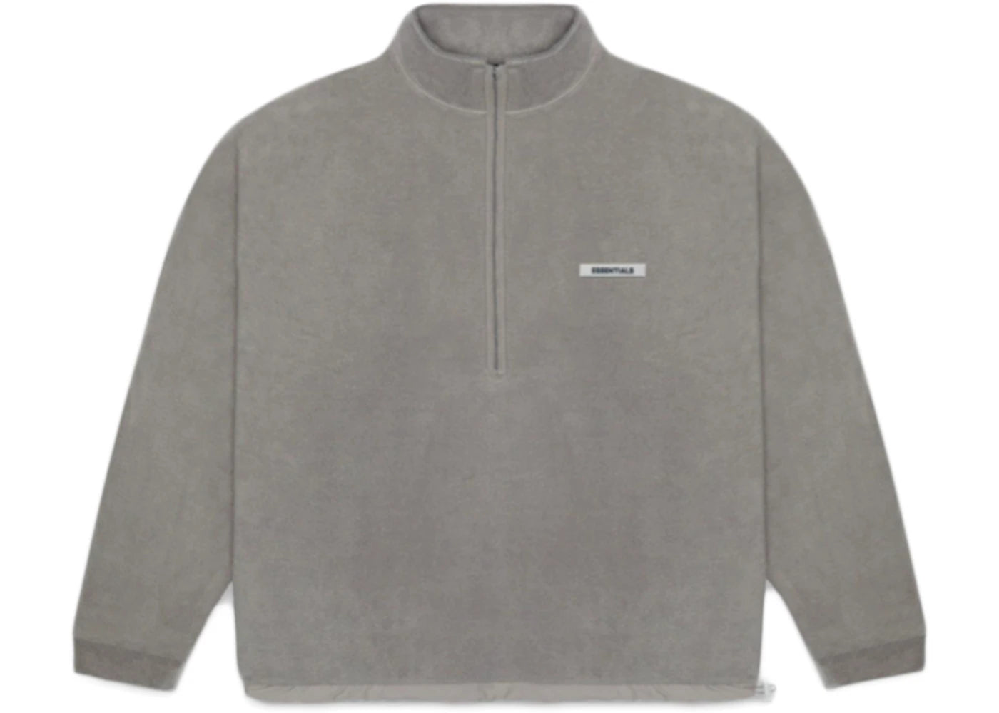 Fear of God Essentials Polar Fleece Half-Zip Sweater Grey Flannel/Charcoal