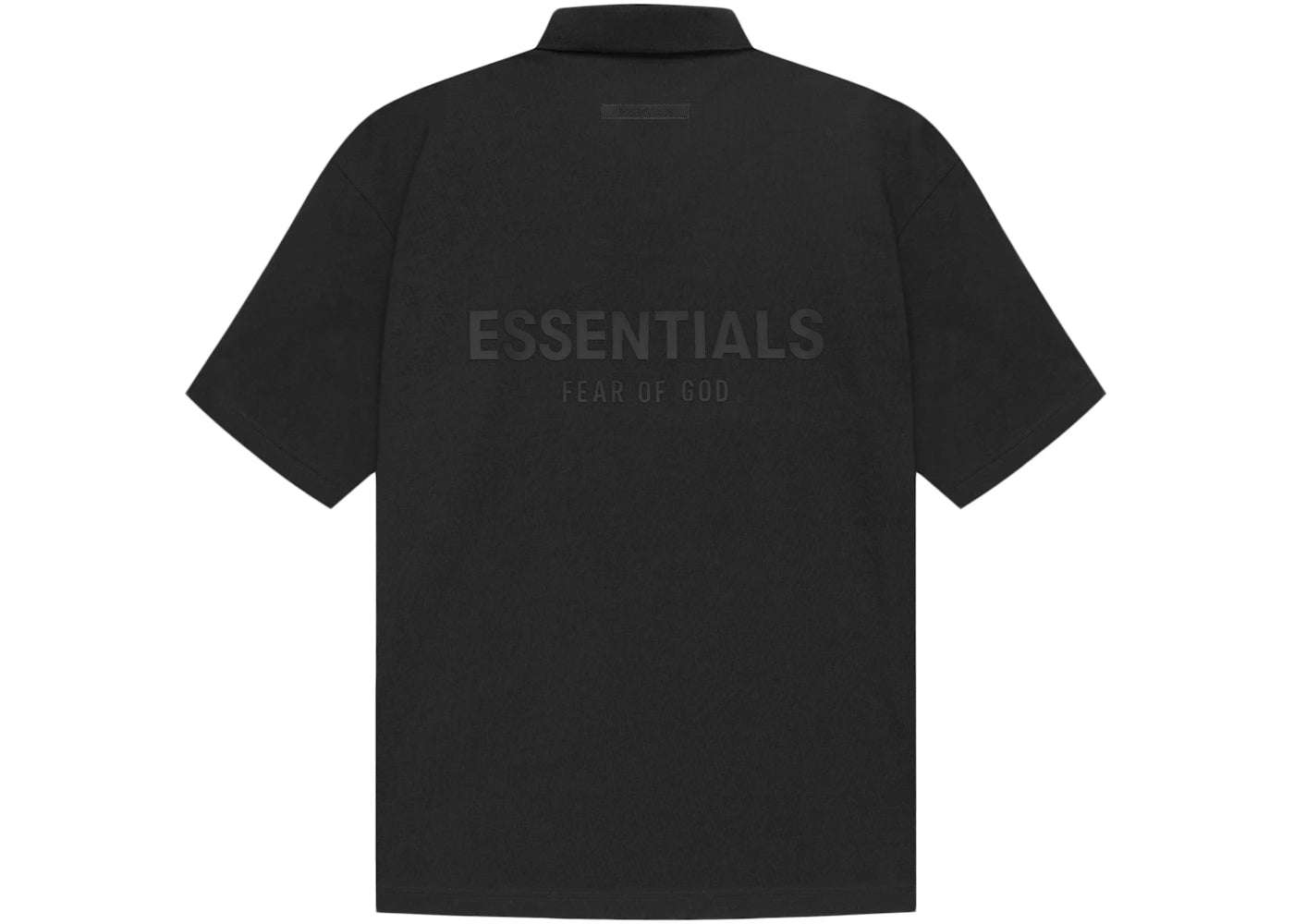 Fear of God Essentials Polo Black/Stretch Limo