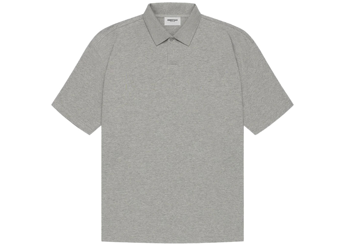 Fear of God Essentials Polo Dark Heather Oatmeal