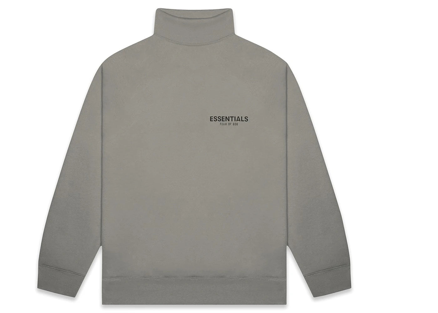 Fear of God Essentials Pull-Over Mockneck Sweatshirt Cement