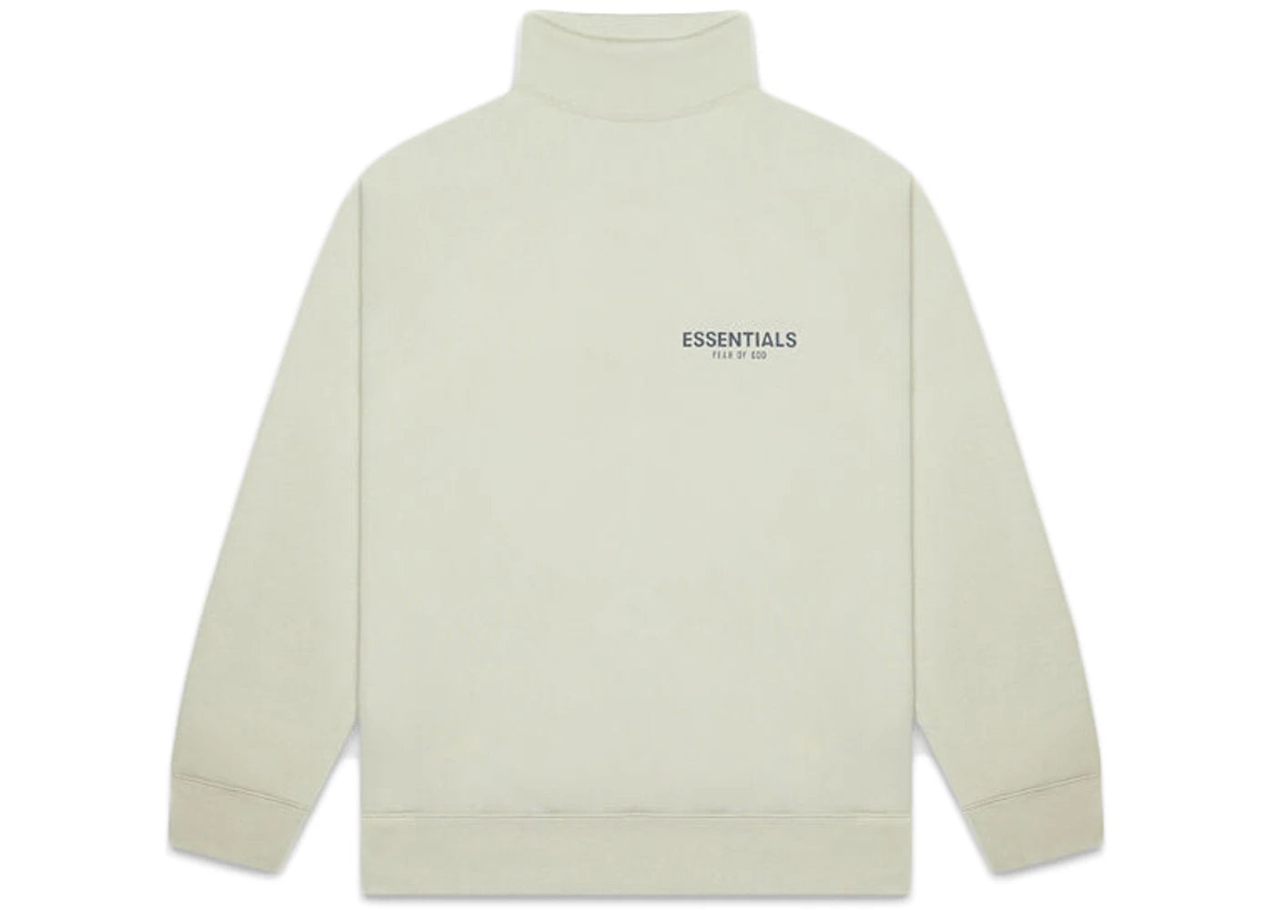 Fear of God Essentials Pull-over Mockneck Sweatshirt Alfalfa Sage