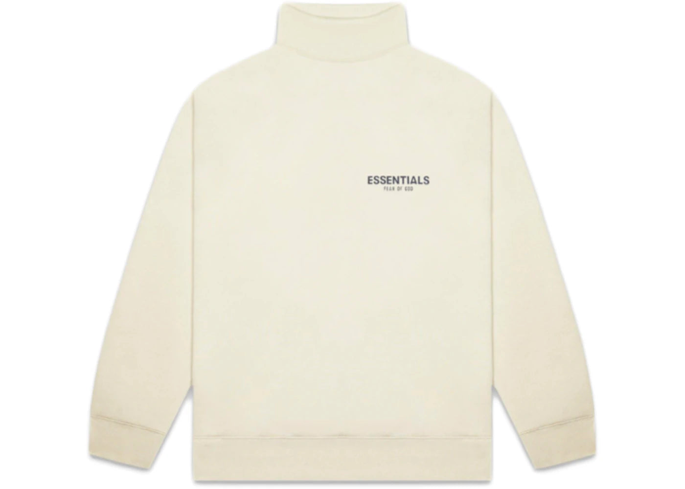 Fear of God Essentials Pull-over Mockneck Sweatshirt Buttercream