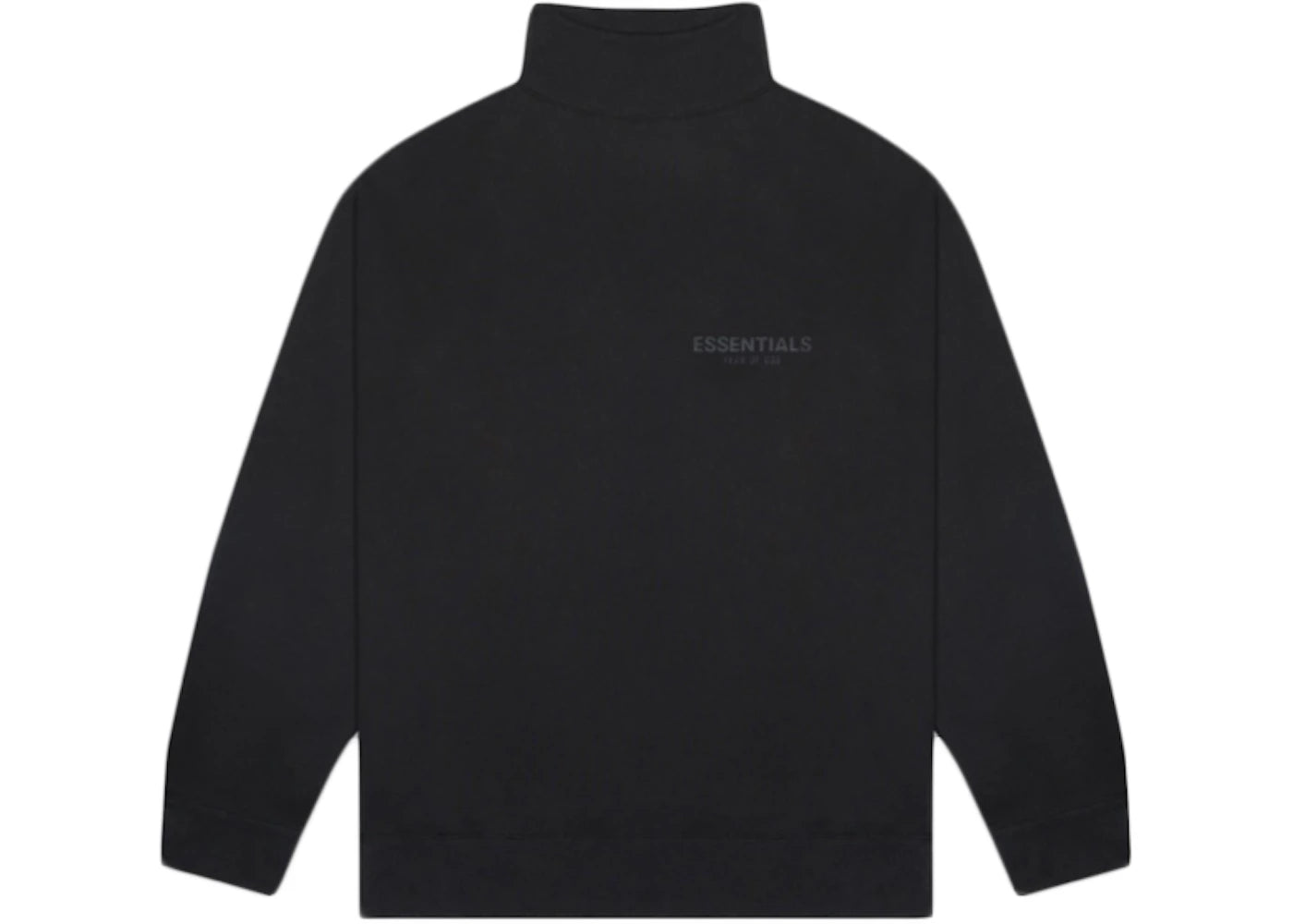 Fear of God Essentials Pull-over Mockneck Sweatshirt Dark Slate/Stretc ...