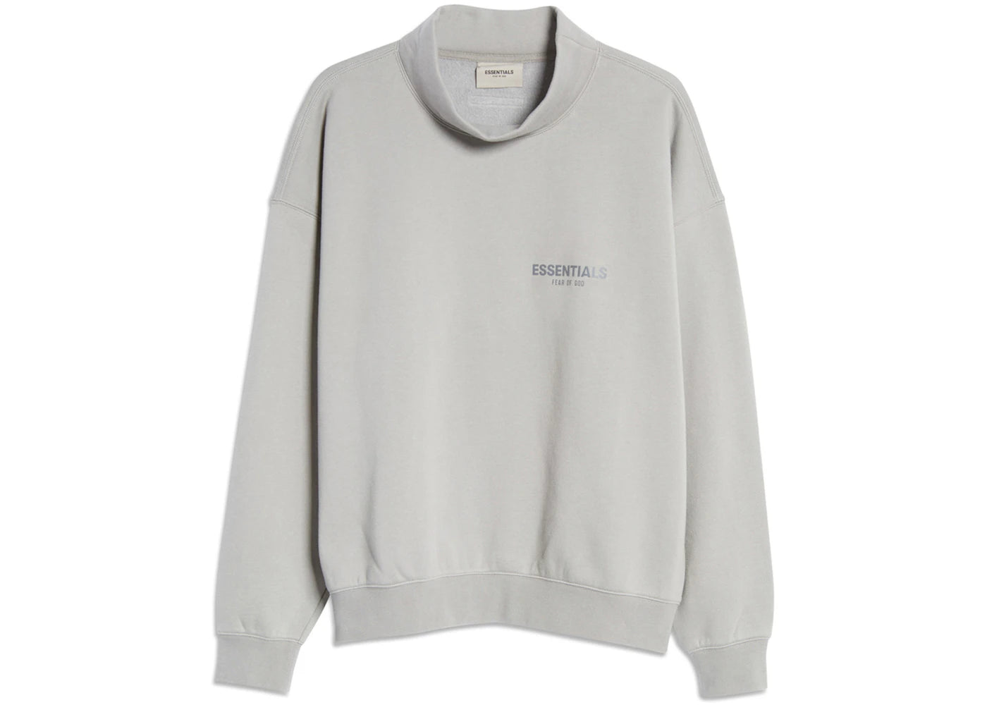 Fear of God Essentials Pullover Mockneck Cement/Pebble