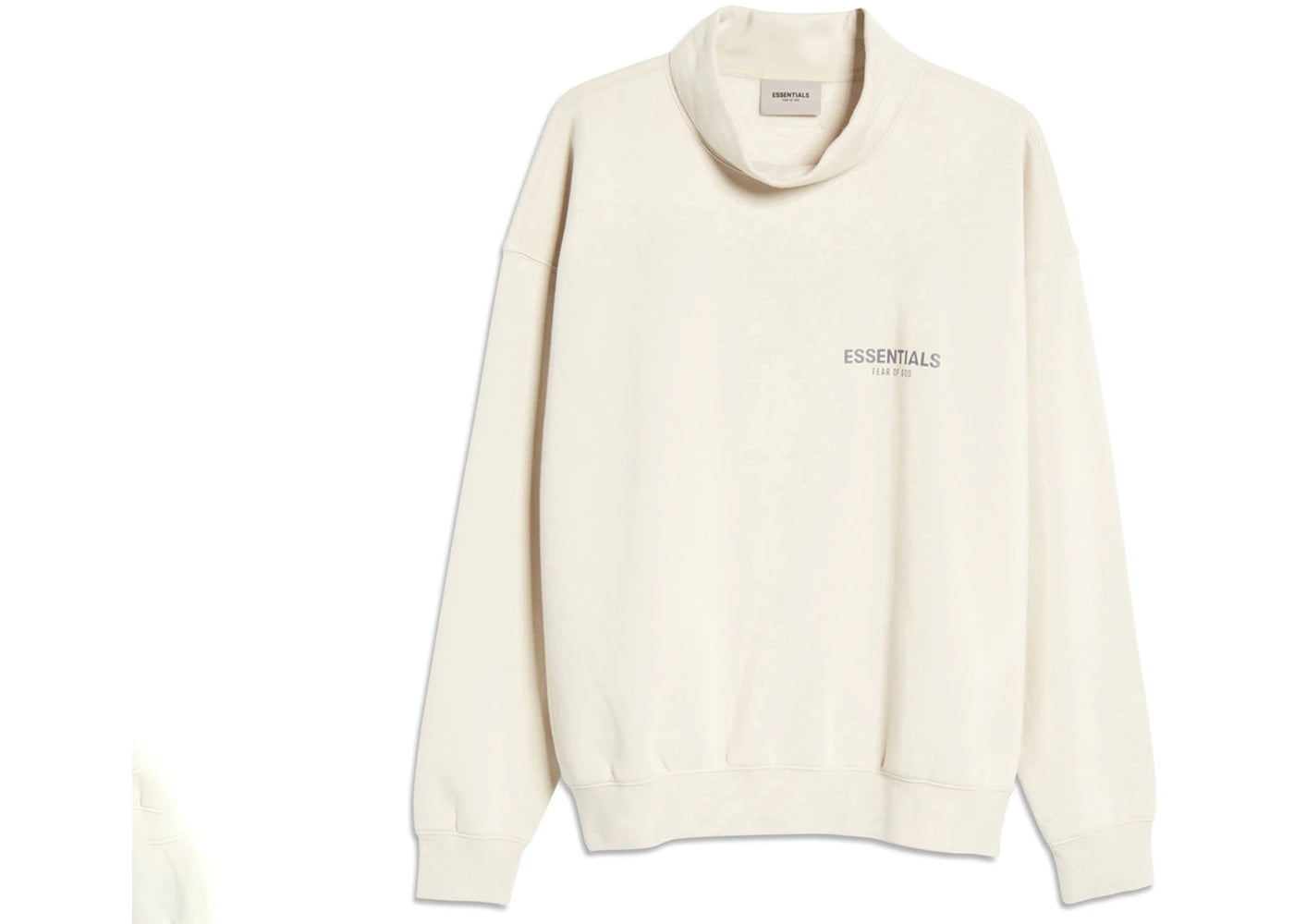 Fear of God Essentials Pullover Mockneck Stone/Oat