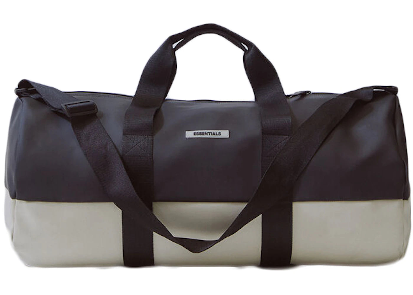 Fear of God Essentials Waterproof Duffel Bag Black/White