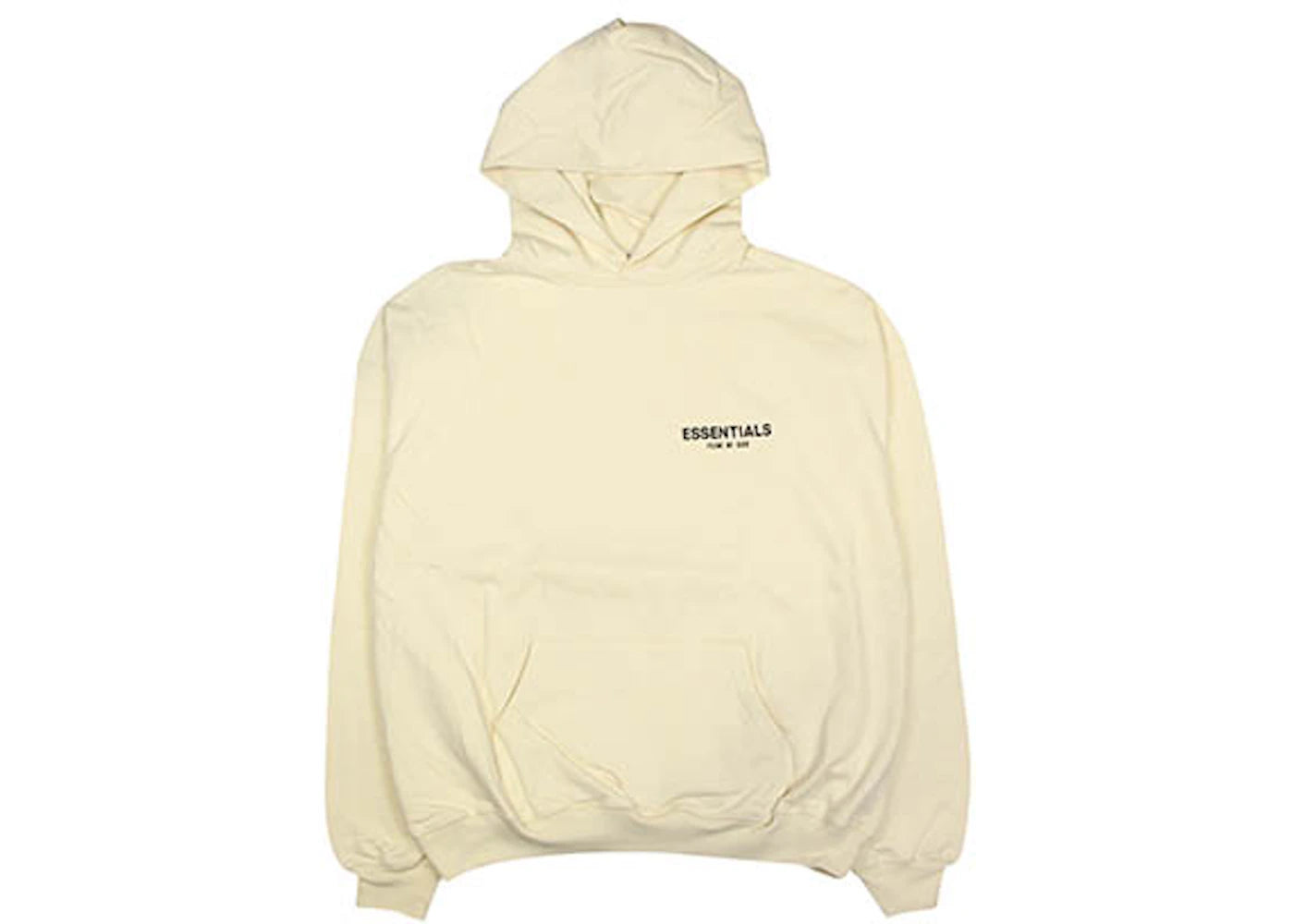 Fear of God Essentials Logo Pullover Hoodie (SS19) Cream